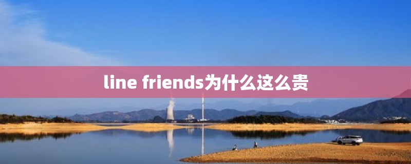 line friends为什么这么贵